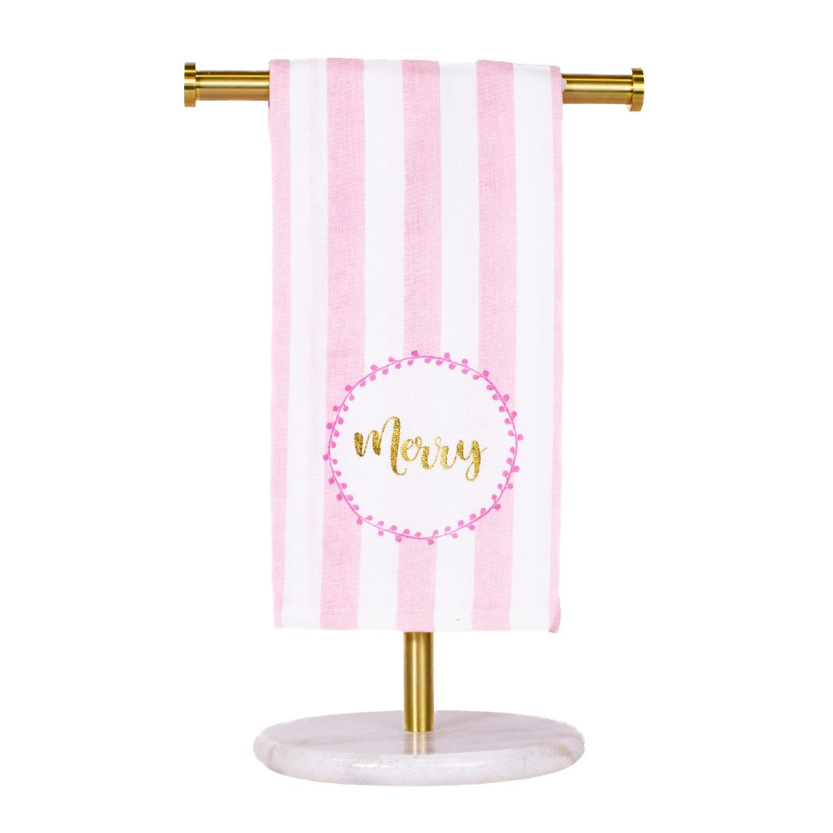 Merry Script Hand Towel
