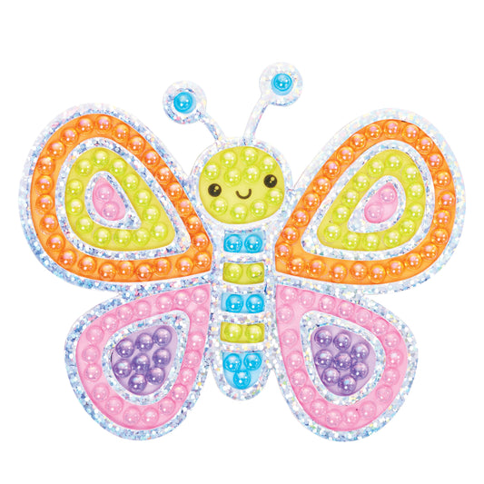 Bubble Gems Super Sticker Diamond Painting Kits for Kids: Butterfly