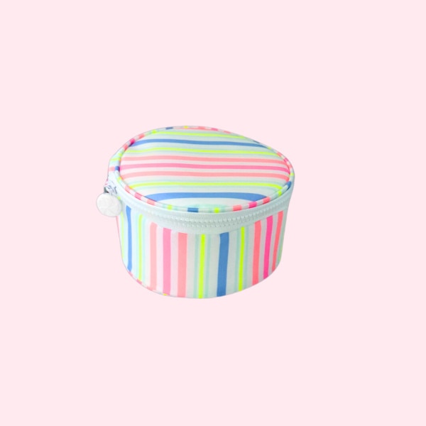 6" Valley Girl Button Bag-Wipeable