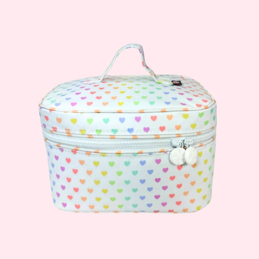 Sweetheart Train Case-Wipeable