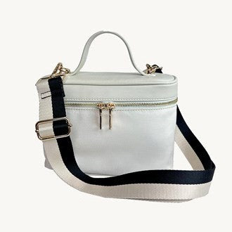 Jenna Nylon & Vegan Top Handle Crossbody