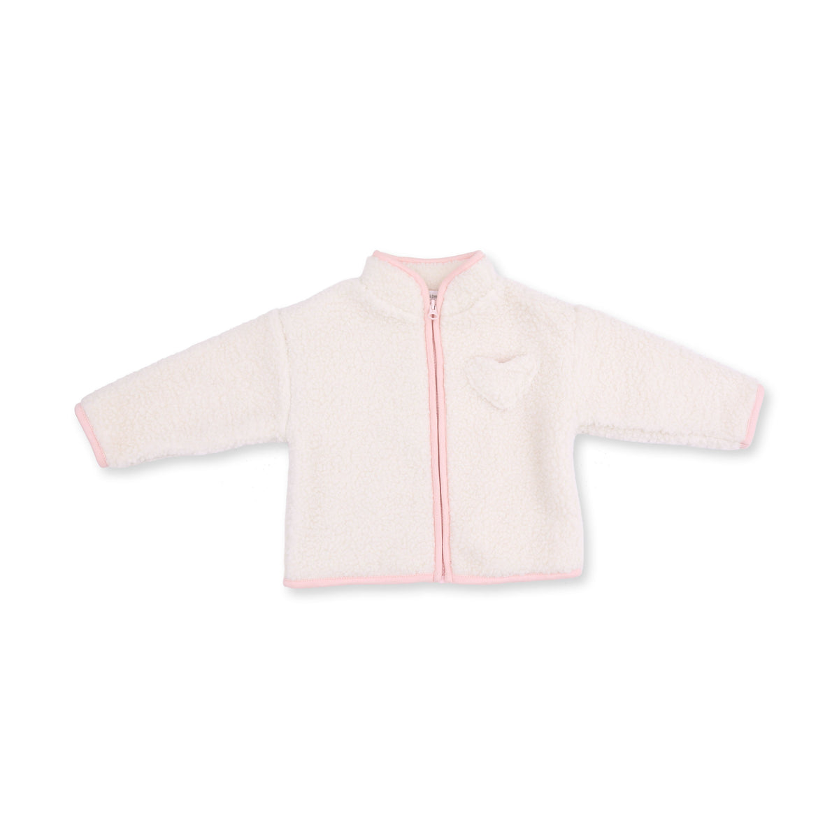 Angel Dear Sherpa - Zip Jacket With Lining Pink - image 2