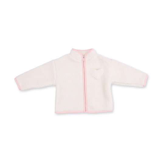 Angel Dear Sherpa - Zip Jacket With Lining Pink - image 2