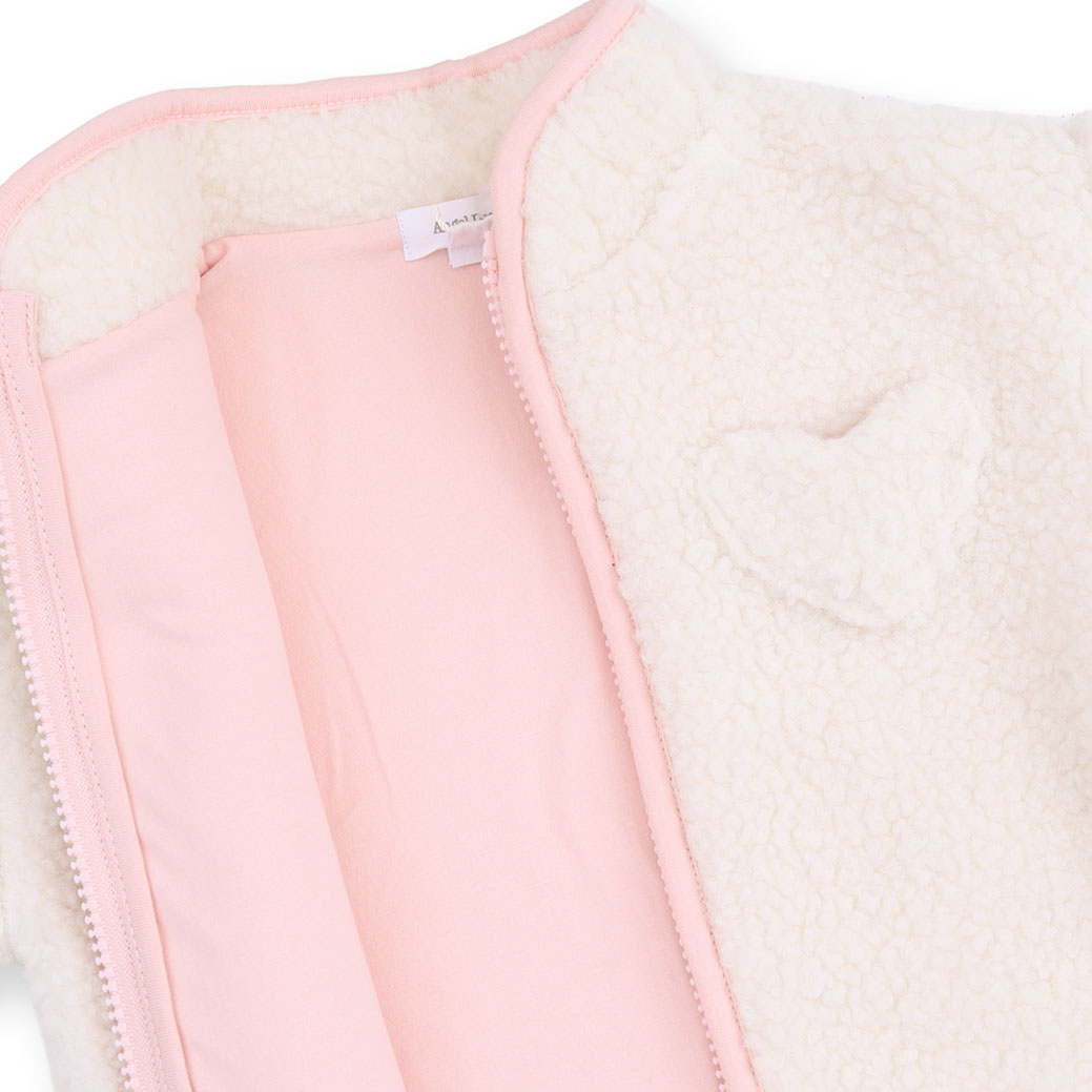 Angel Dear Sherpa - Zip Jacket With Lining Pink - image 4