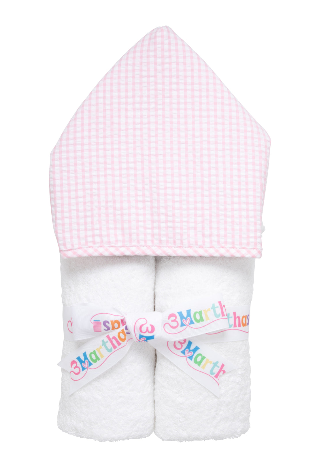 Big Check Everykid Towel, Pink