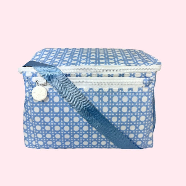 Baby Blue Bungalow Lunch Box-Wipeable