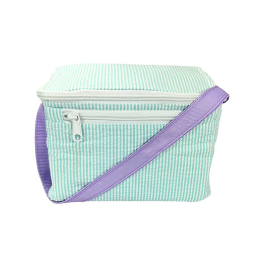Mermaid Seersucker Lunch Box