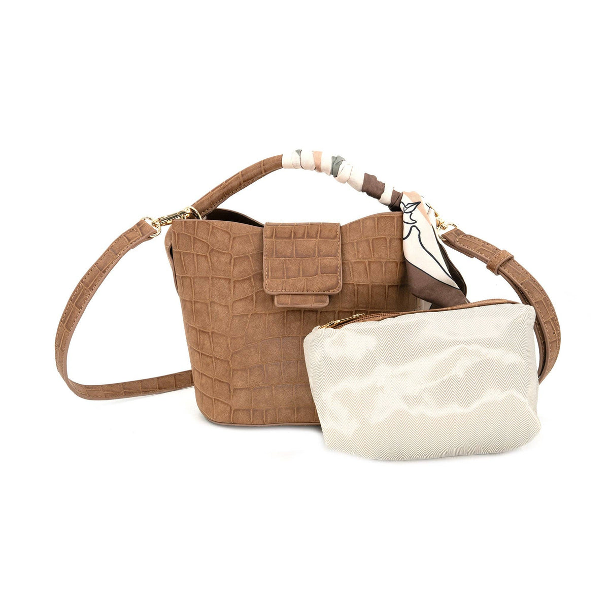 Fall Tote: Brown Small
