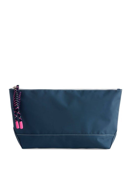 Port Water Resistant ZIP Pouch: Navy
