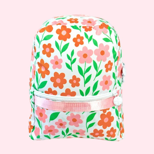 In Bloom Small Backpack-Wipeable
