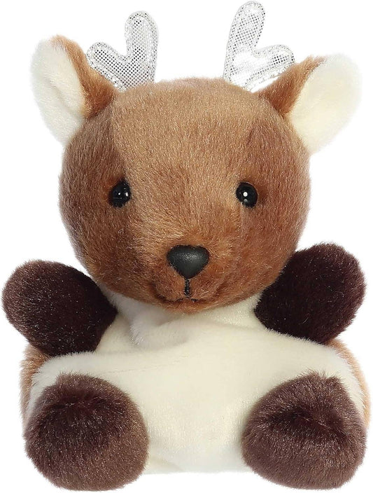 5" Plush Pal Dash Reindeer Palm Pals Stuffed Animal