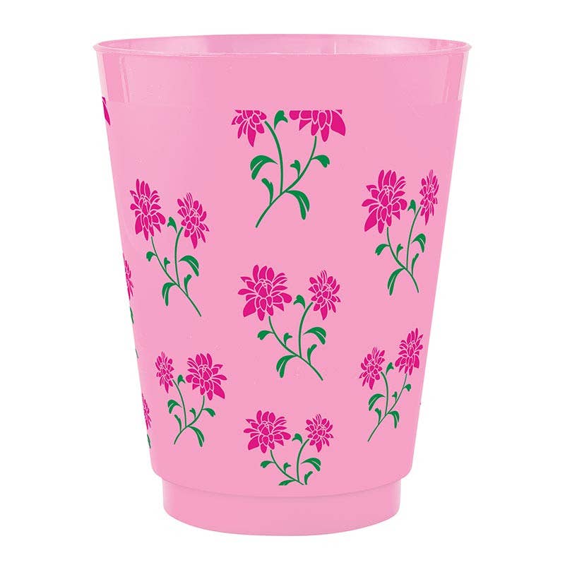 Frost Cups - Mahjong Floral