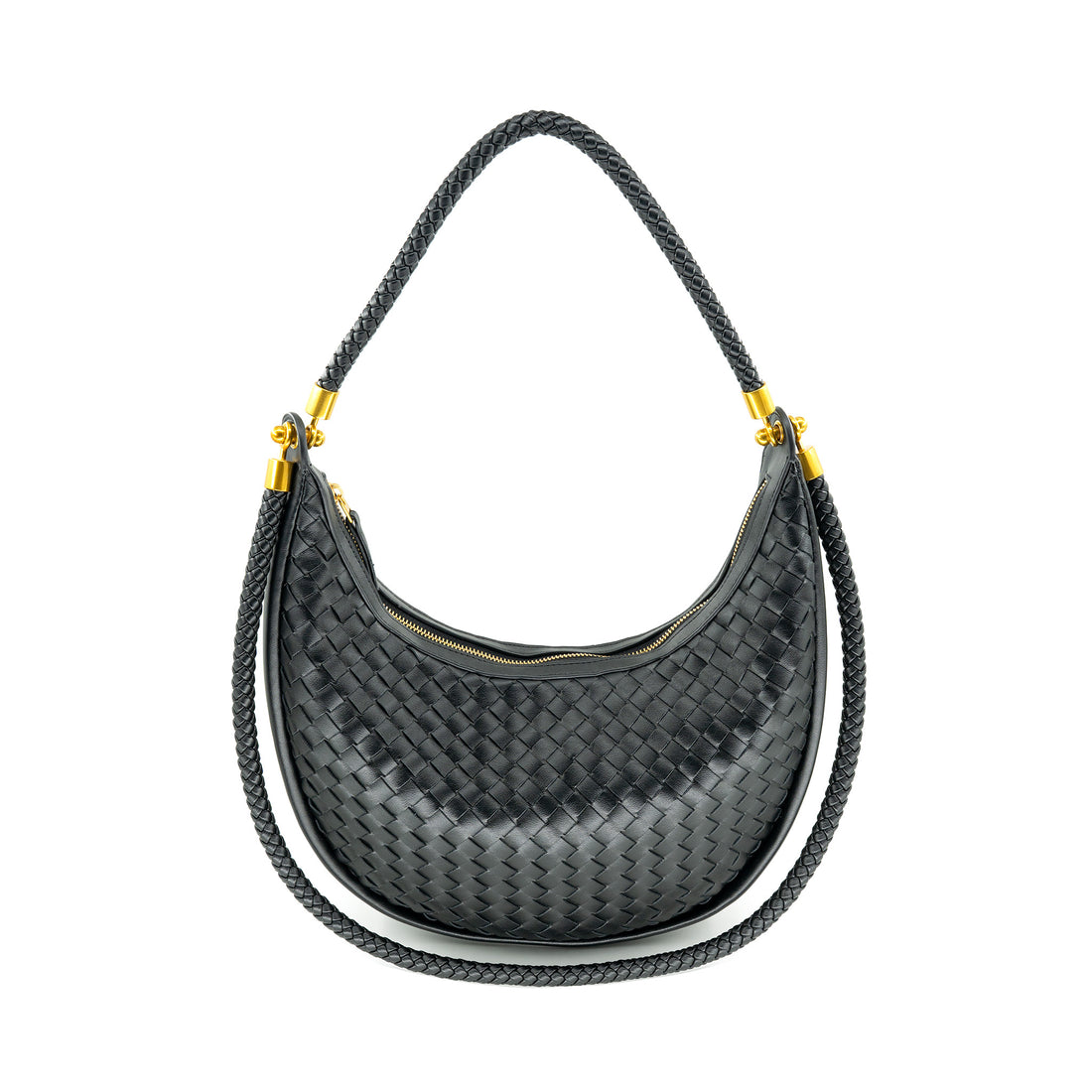 Woven Hobo in Black