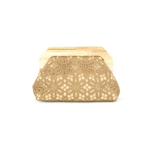 Terra Clutch in Khaki