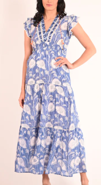 Alecia Maxi in Indigo Island
