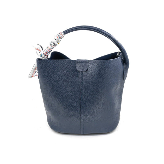 Fall Bucket Bag: Navy