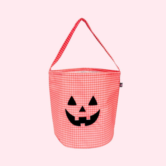 Atomic Orange Trick-Or-Treat Tote (EMBROIDERED)-Wipeable