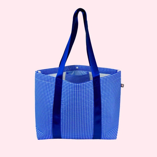 Electric Blue Little Mama Tote-Wipeable