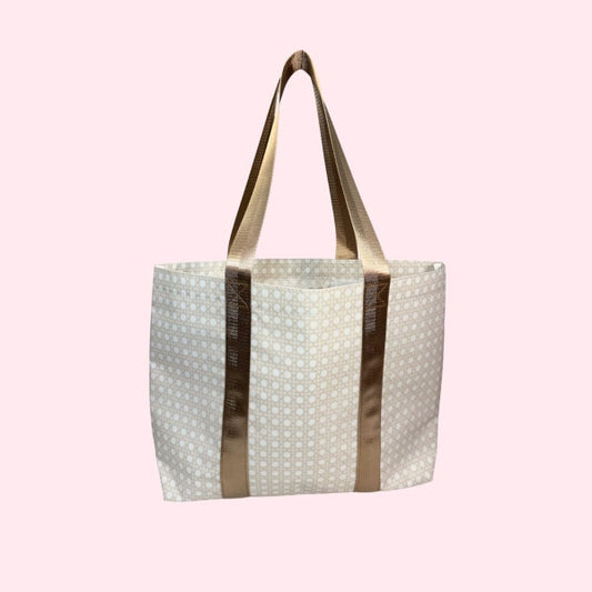 Champagne Bungalow Little Mama Tote-Wipeable
