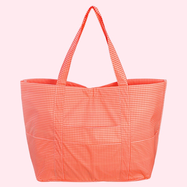 Atomic Orange Big Mama Tote-Wipeable