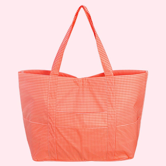 Atomic Orange Big Mama Tote-Wipeable