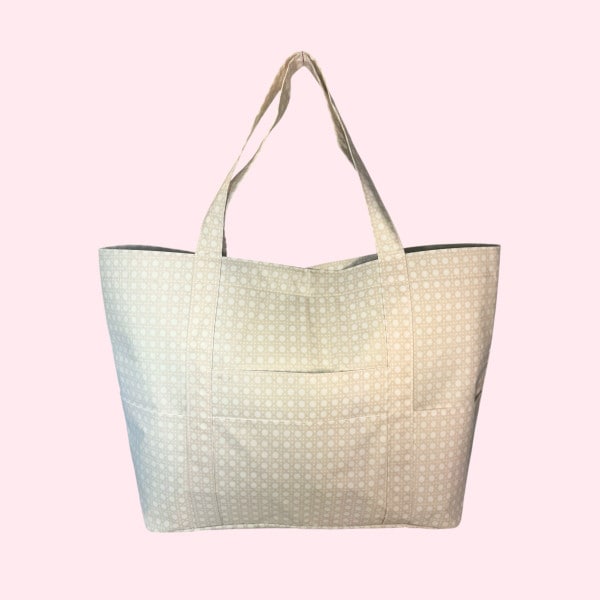 Champagne Bungalow Big Mama Tote-Wipeable