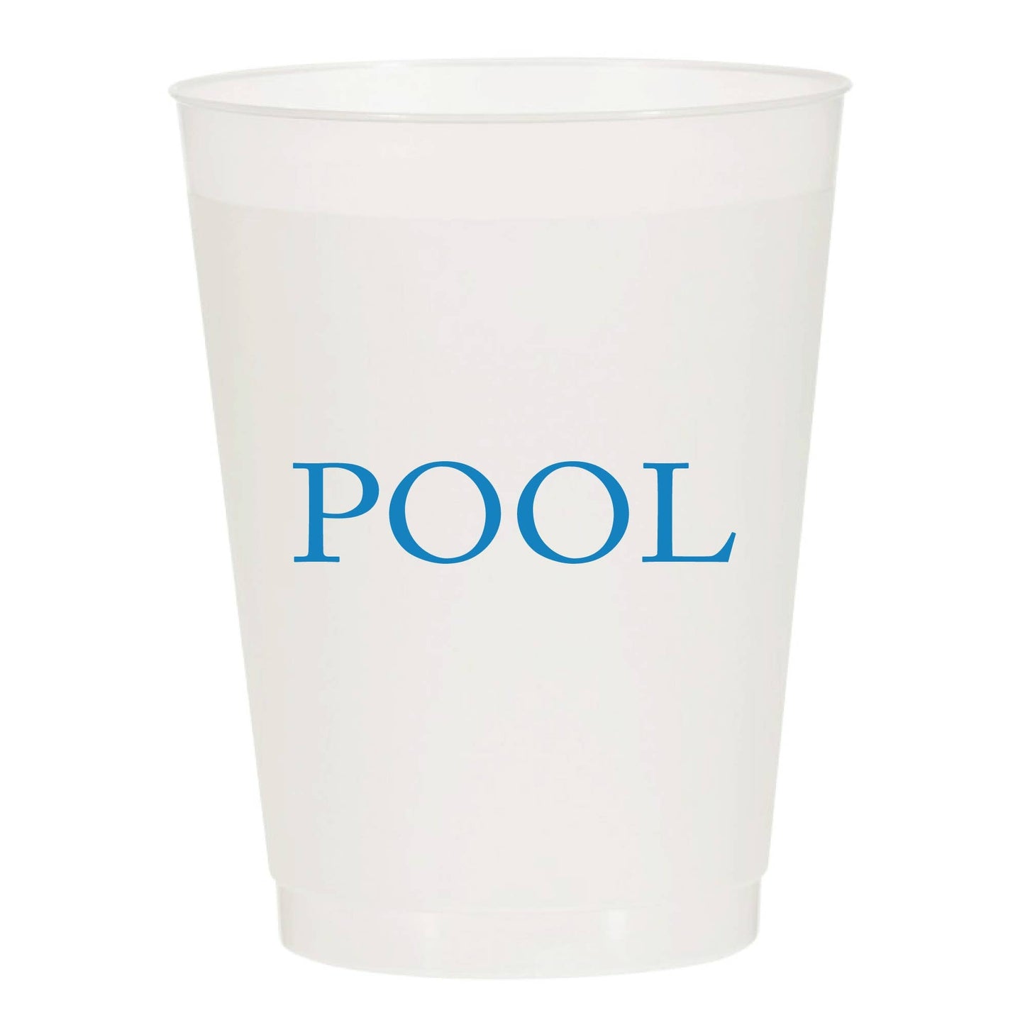 Pool Summer Frosted Cups - Summer