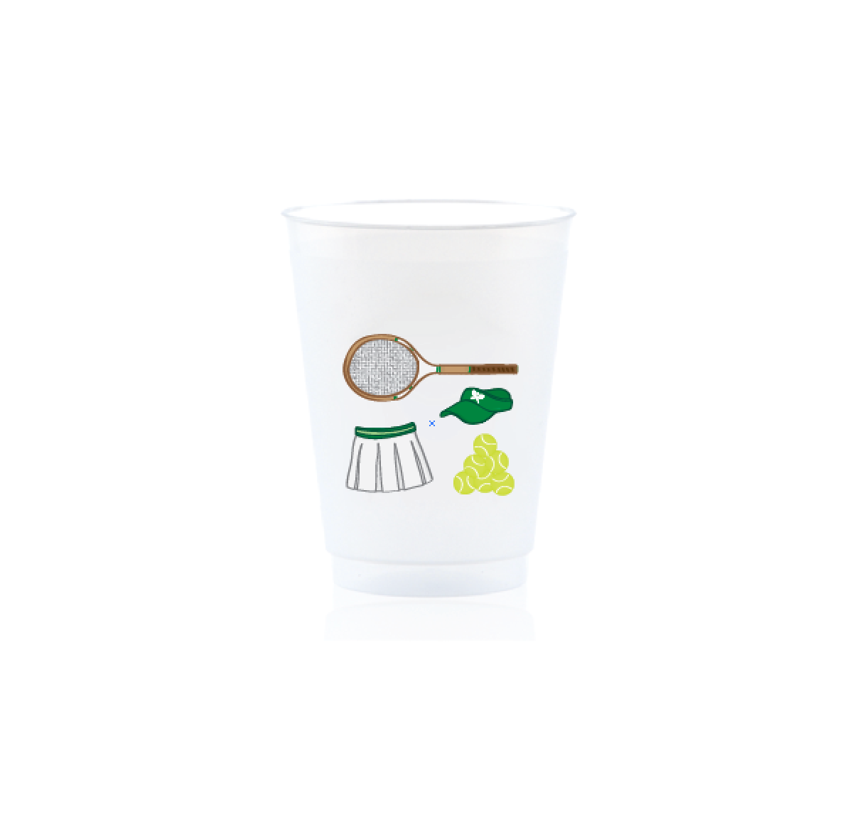 Love All / Tennis Collection - Shatterproof Cups
