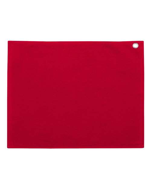 Carmel Towel Company  -  Velour Hemmed Towel with Grommet & Hook