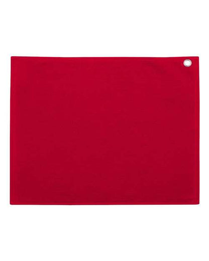 Carmel Towel Company  -  Velour Hemmed Towel with Grommet & Hook