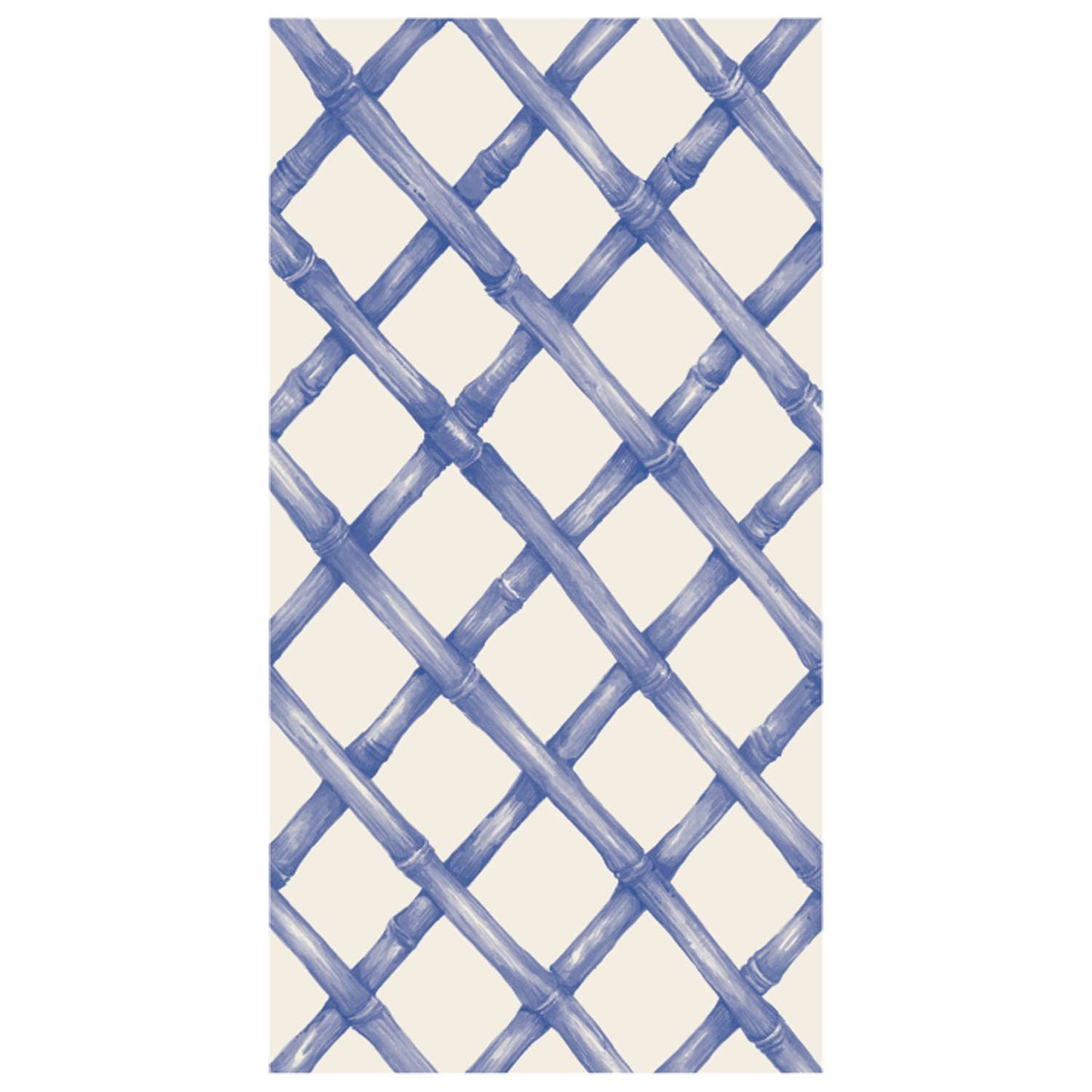 Blue Lattice Guest Napkin
