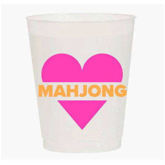 “Heart Mahjong” Frost Flex Cups
