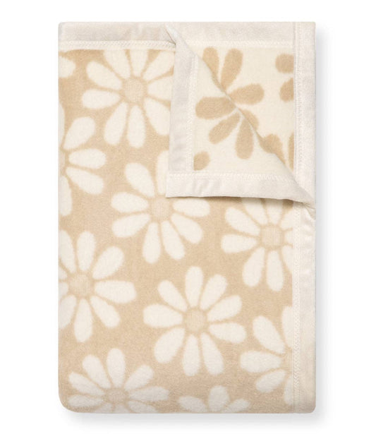 Fresh as a Daisy Wheat Midi Blanket: Midi