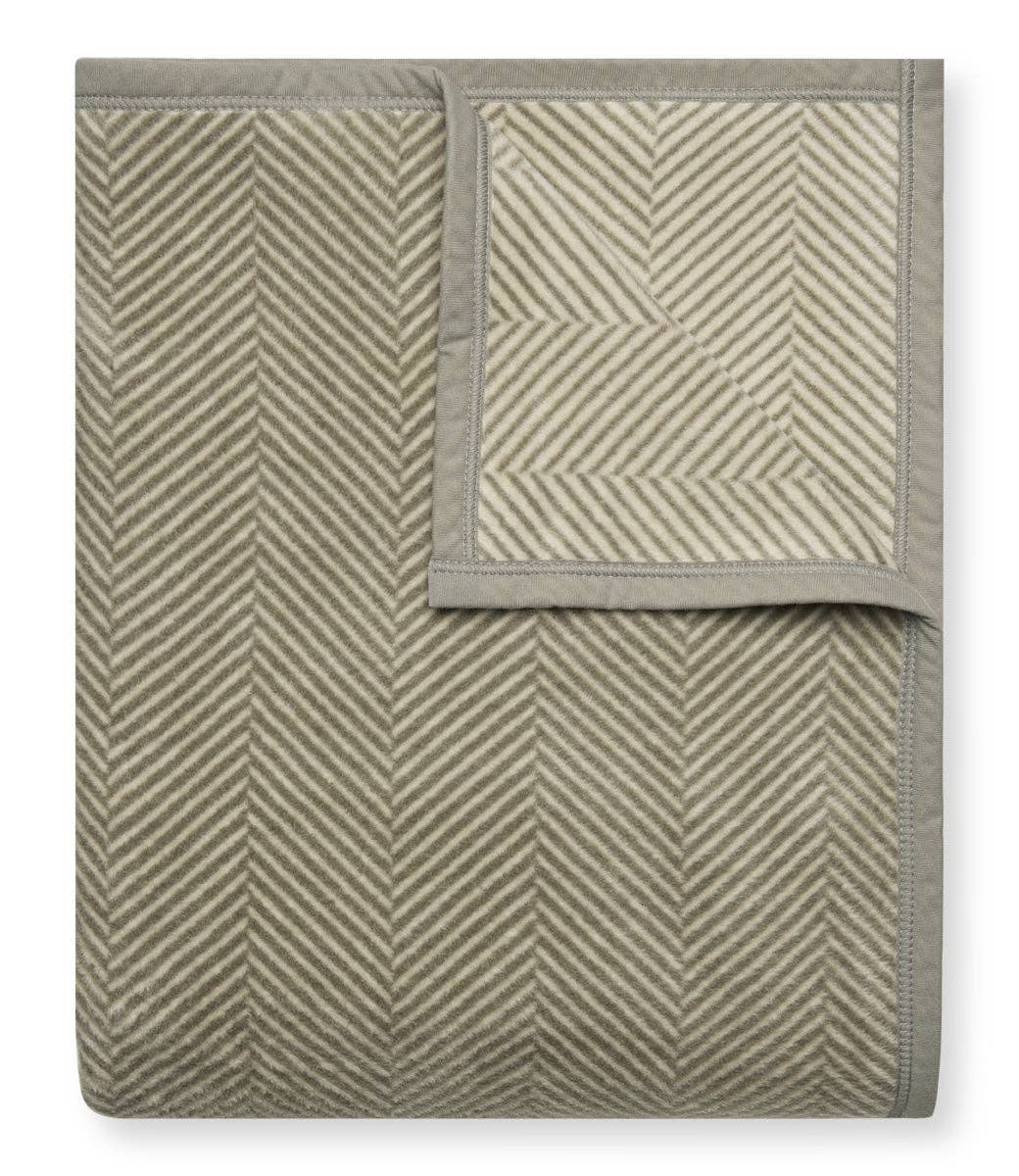 Harborview Herringbone Dune Blanket: Original