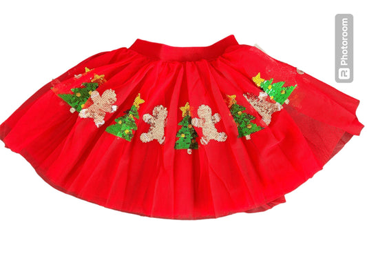 Gingerbread Man Chirstmas Tutu