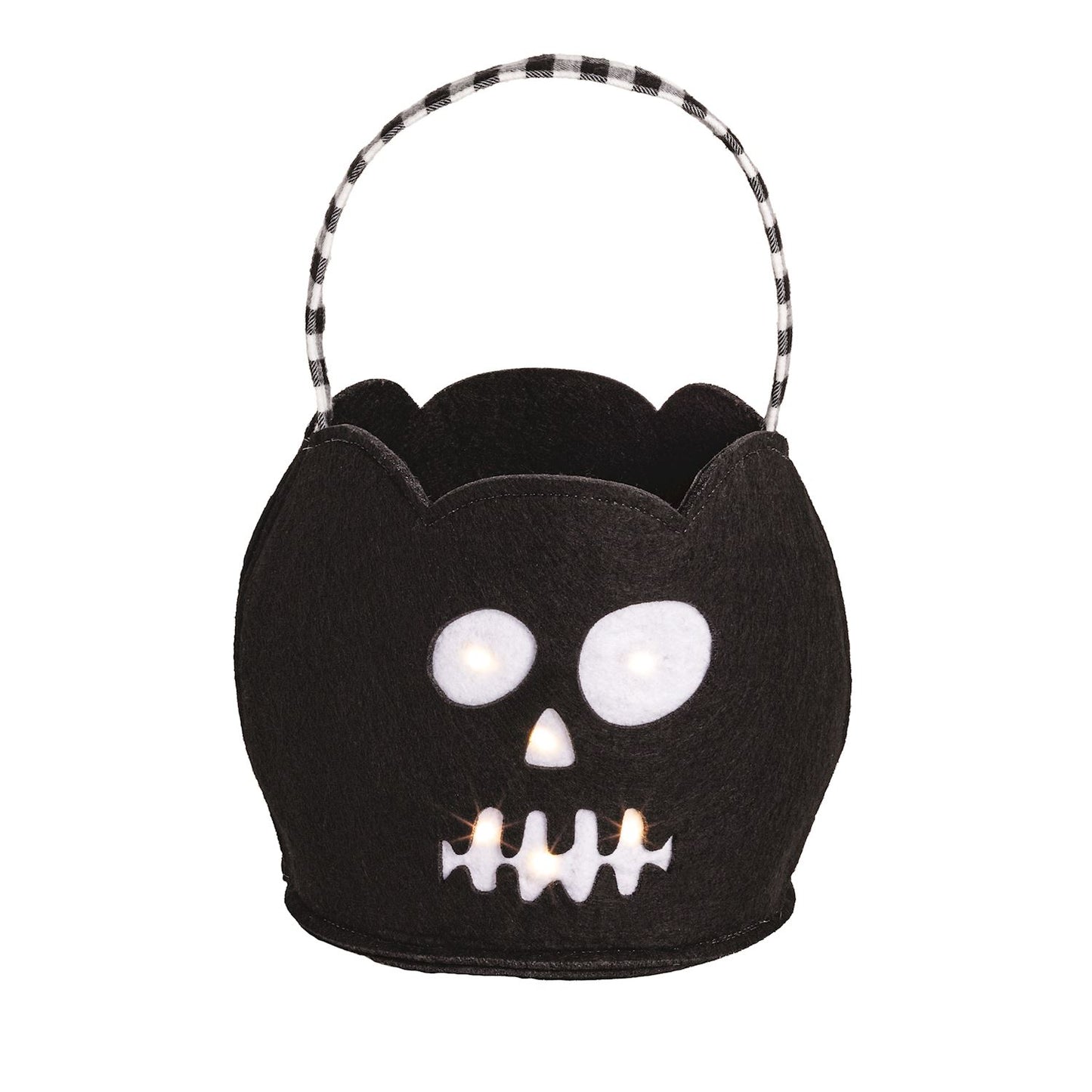 Skeleton Led Treat Bucket