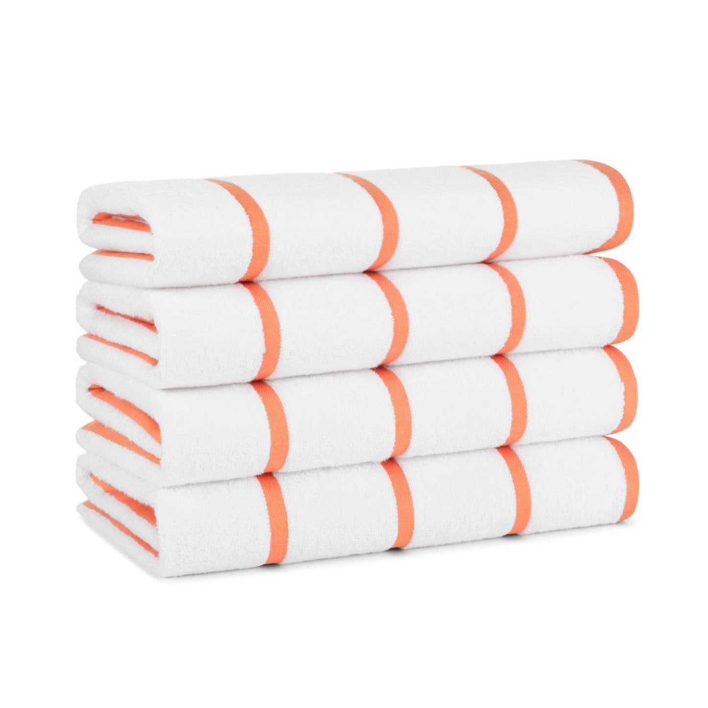 Las Rayas Striped Pool/Beach Towel : Orange