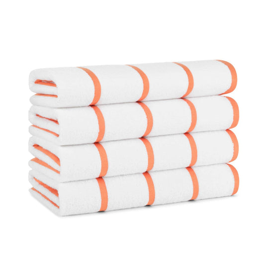 Las Rayas Striped Pool/Beach Towel : Orange