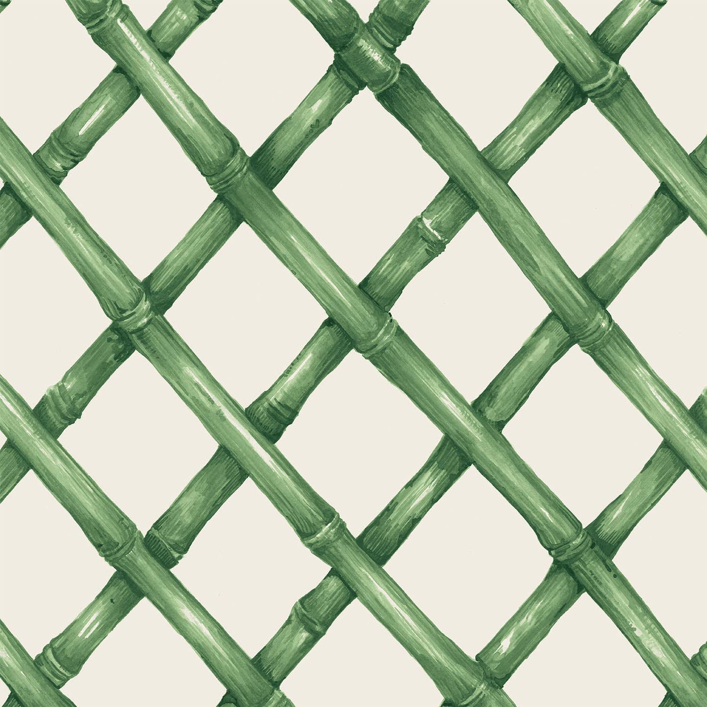 Green Lattice Cocktail Napkin