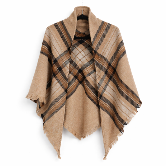 Highland Polyester/Wool Triangle Wrap: 01 CML