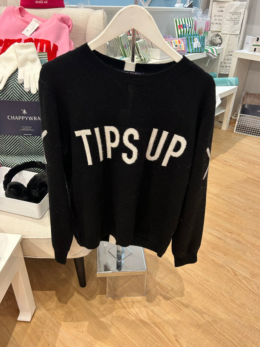 Ski Tips Up Cashmere/Wool Blend