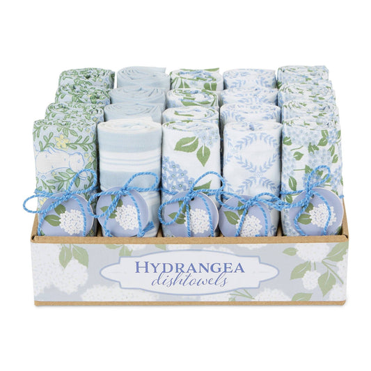 Hydrangea Garden Assorted Dishtowels- PDQ