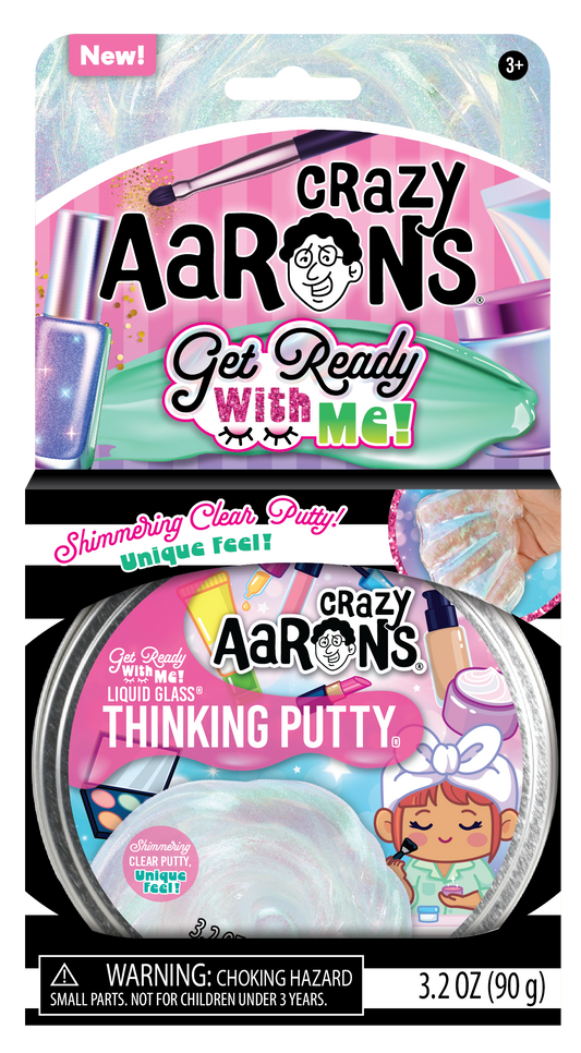 Get Ready with Me  Full Size 4" Thinking Putty Tin