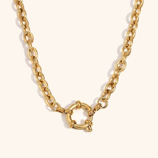 18k Stainless Steel Tarnish Free Chain Necklaces | Cable