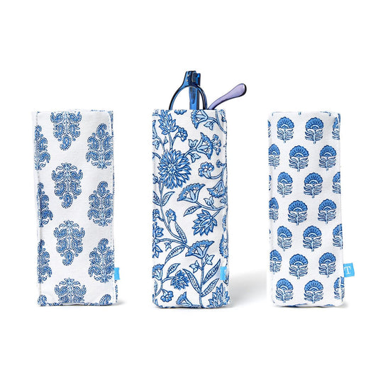 "Looking Good" Blue Block Eyeglass Holder in GB