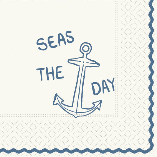 Seas the Day Cocktail Napkin