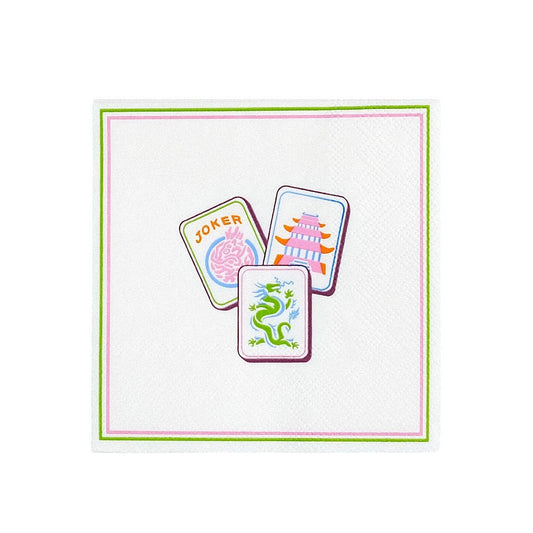 Mahjong Cocktail Napkins