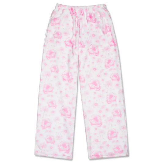 Pretty Pink Toile Plush Pants
