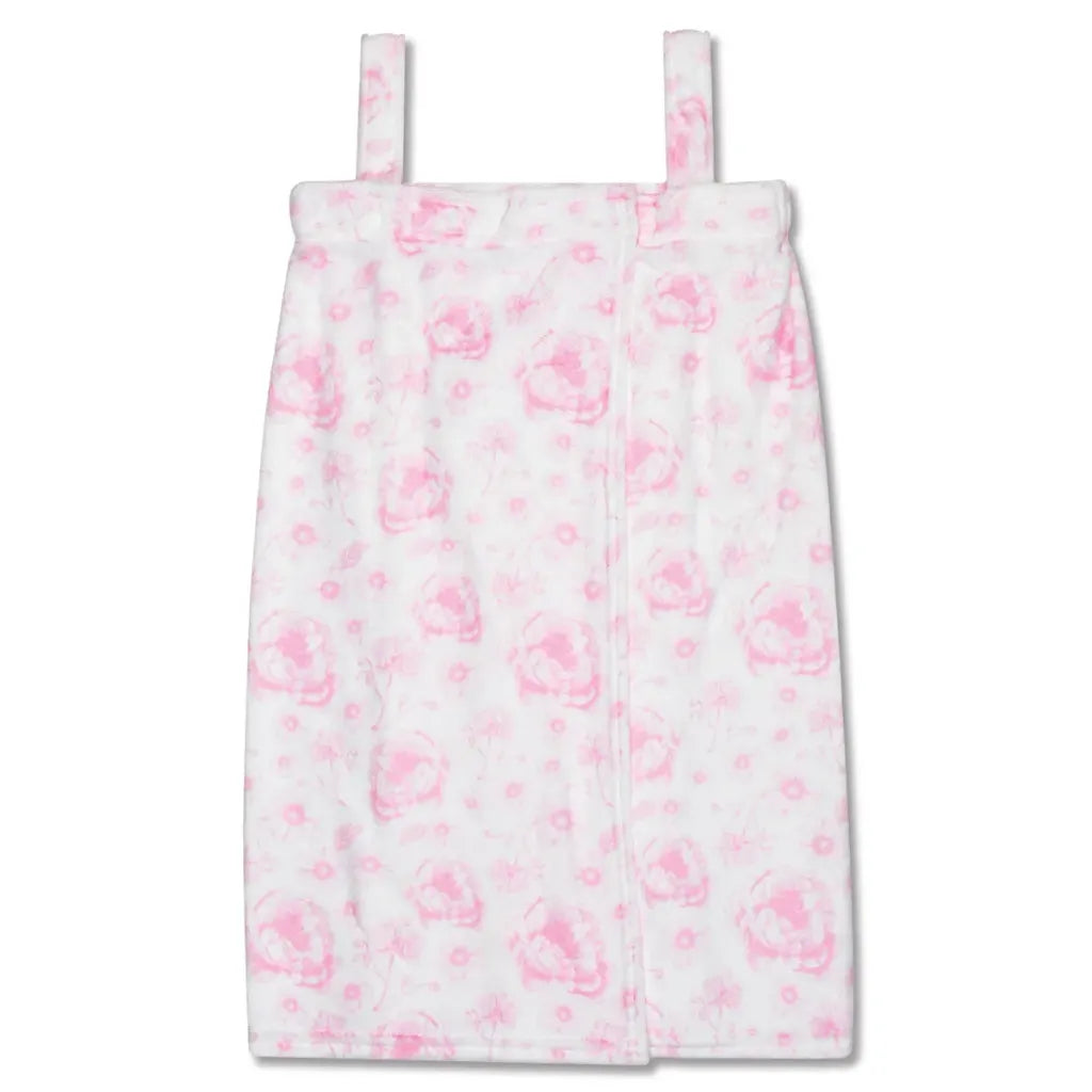 Pretty Pink Toile Spa Wrap
