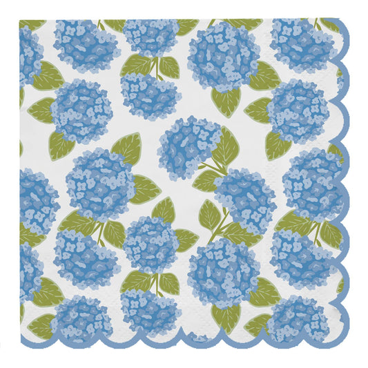 Cocktail Napkin Hydrangea